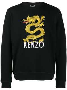 Kenzo джемпер с вышивкой