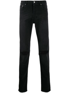 Givenchy джинсы с эффектом потертости