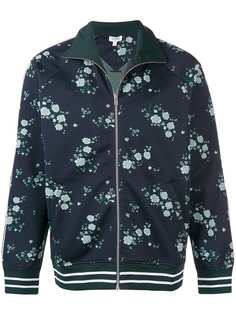 Kenzo спортивная куртка с цветочным принтом