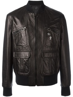 Neil Barrett куртка-бомбер с карманами