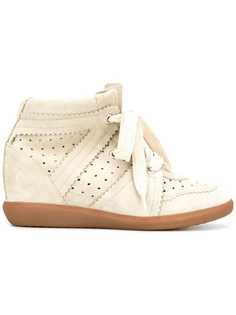 Isabel Marant кроссовки Bobby на танкетке