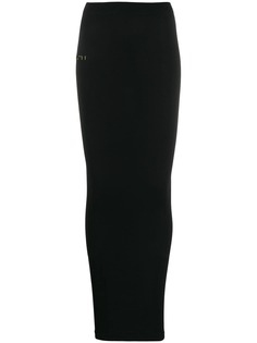 Unravel Project юбка прямого кроя с логотипом