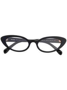 Miu Miu Eyewear очки в оправе кошачий глаз