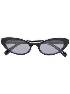 Miu Miu Eyewear солнцезащитные очки в оправе кошачий глаз