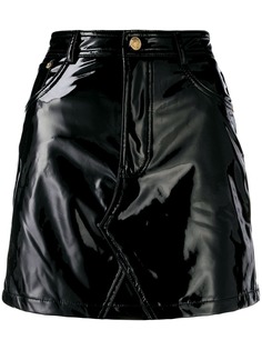 Chiara Ferragni глянцевая мини-юбка