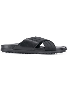 Prada сандалии с перекрестными ремешками