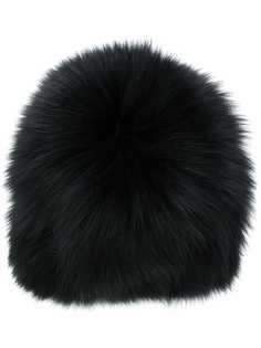 Yves Salomon fox fur beanie