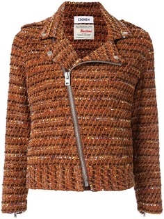 Coohem твидовая байкерская куртка