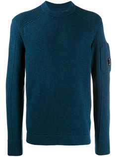 CP Company джемпер с плечами в рубчик
