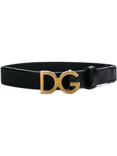 Dolce & Gabbana Kids ремень с пряжкой с логотипом