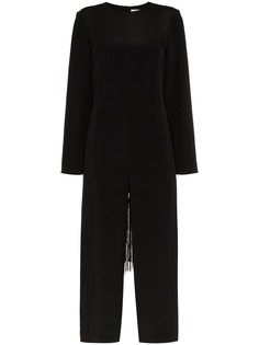 Tibi комбинезон с бахромой