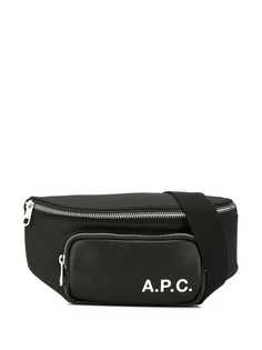 A.P.C. logo belt bag