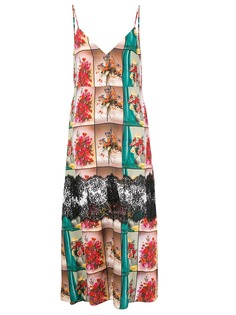 Stella McCartney платье макси с цветочным принтом