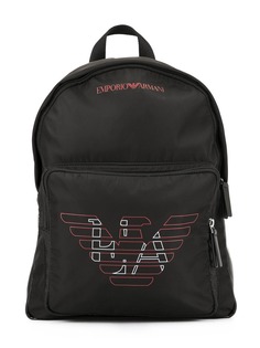 Emporio Armani Kids рюкзак с нашивкой-логотипом