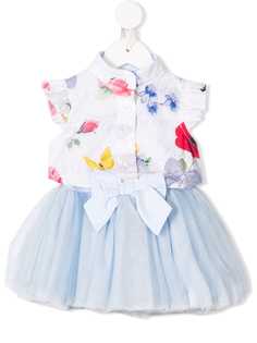 Lapin House платье из тюля без рукавов