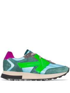 Off-White кроссовки Runner с аппликацией