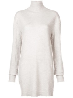 Unravel Project длинный свитер с высоким воротом