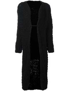 Yohji Yamamoto Pre-Owned длинное трикотажное пальто