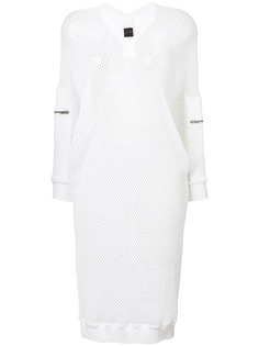 Jean Paul Gaultier Pre-Owned спортивное сетчатое платье миди