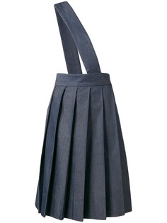 Comme Des Garçons Pre-Owned плиссированная юбка с лямкой через плечо