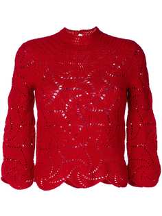 Comme Des Garçons Pre-Owned вязаный крючком свитер