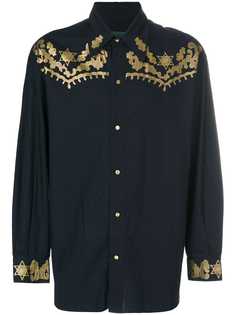 Jean Paul Gaultier Pre-Owned рубашка с принтом в стиле вестерн