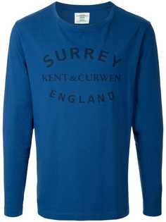 Kent & Curwen футболка с графическим принтом