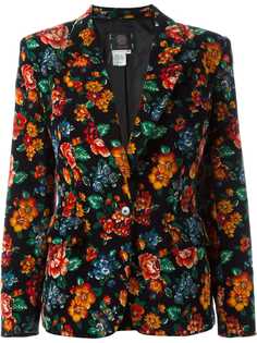 Kenzo Pre-Owned пиджак с цветочным принтом