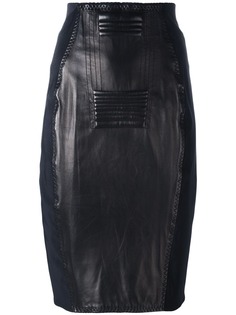 Jean Paul Gaultier Pre-Owned юбка с панельным дизайном