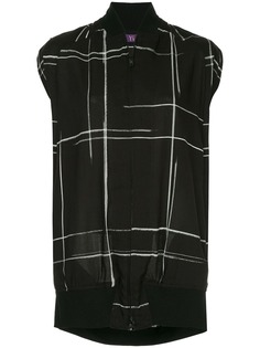 Ys куртка-бомбер без рукавов Y's