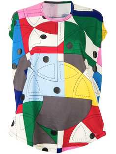 Junya Watanabe Comme des Garçons Pre-Owned футболка с принтом