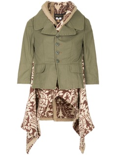 Comme Des Garçons Pre-Owned пиджак в стиле милитари