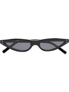 George Keburia солнцезащитные очки в оправе "кошачий глаз"
