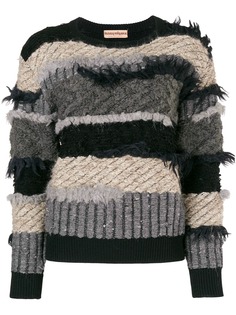 Issey Miyake Pre-Owned свитер в полоску