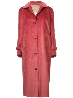 Giuliva Heritage вельветовое однобортное пальто