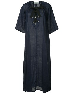 The Upside платье макси со шнуровкой спереди