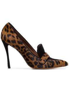 Tabitha Simmons туфли-лодочки Caspian 100 с леопардовым узором