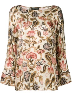 Antonelli блузка Chiara с цветочным принтом