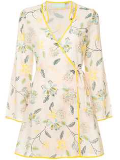 The Upside платье с запахом с принтом