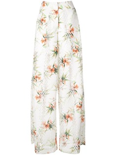 Patbo брюки палаццо с цветочным принтом
