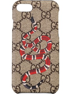 Gucci чехол для iPhone 8 с принтом Kingsnake