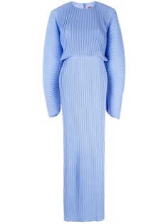 Solace London плиссированное платье Mirabelle