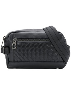 Bottega Veneta поясная сумка с отделкой Intrecciato