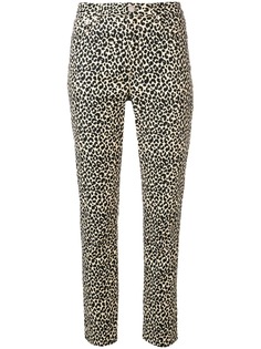 A.P.C. брюки с леопардовым принтом