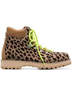 Diemme ботинки с леопардовым принтом