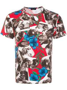 Comme Des Garçons Pre-Owned футболка с цветочным принтом