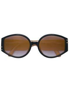 Christian Dior Pre-Owned солнцезащитные очки с отражающими стеклами