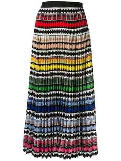 Mary Katrantzou юбка в радужную полоску