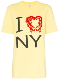 Rosie Assoulin футболка с принтом I love NY