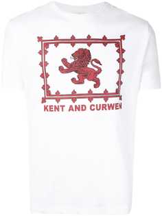 Kent & Curwen футболка с логотипом